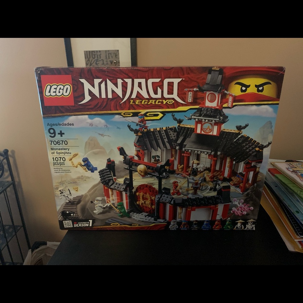 Ninjago Lego legacy monastery of Spinjitzu 70670